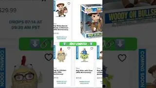 Funko USA Drop 9:30 PST AM/&iquest;18:30? Funko Europa #funkopop #funko #toystory #shorts #youtubeshorts