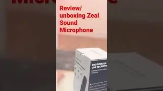 Review/Unboxing Zeal Sound Microphone #vlog #microphones #creativity