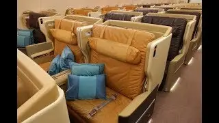 Singapore Airlines Business class SQ26 Singapore to Frankfurt (flight review #24)