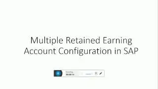 SAP- Multiple retained earning account configuration