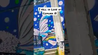 She stole my heart       #comuna13 #medellin #colombia #travel #art #love
