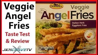 Domenix | Veggie Angel Eggplant Fries | Taste Test and Review | JKMCraveTV