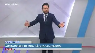 Alerta Total - Pessoas em situação de rua são espancadas enquanto dormem em Campinas