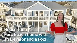 House Tour: Vacation Rental with Elevator and Pool in Kure Beach, North Carolina | Wander Kure Beach