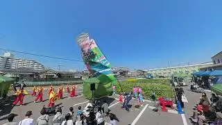 2025/03/23  ふらふの演舞・上町よさこい鳴子連・第３回(2025年)学生がつくる若草マルシェ