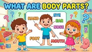 What Are Body Parts? | Learn Body Parts Names for Children