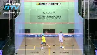 Squash : MegaRallies - Alister Walker v Chris Simpson - EP6