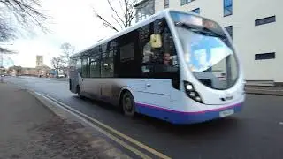First Bus Wright StreetLite DF SN14EAO 47476, New Road, Worcester, Worcestershire, UK #busesuk #bus