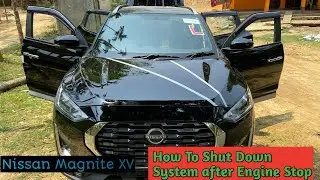 Engine Start Stop Button issue in Nissan Magnite | System shut down kaise kare | Keyless Entry.