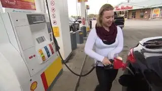 Lower gas prices at the pumps