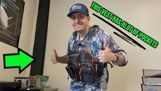 🎣 The Most Versatile Fly Fishing Vest I Have Ever Seen!! Multi-Pocket, Creek, Stream, Angler