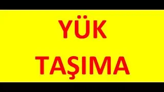 Yük Taşıma Sohbet 59