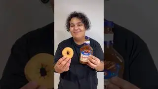 ШОКОЛАДНЫЙ ПОНЧИК НАД МОИМ БРАТОМ 😂 #шорты