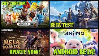 Palworld Mobile CBT!, Aniimo Beta, Honor Of Kings: World, ScarFall 2.0 | Hindi |
