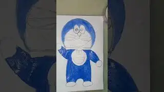 Doraemon painting #diy #craft