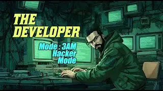 [The Developer] 3AM Coding Session | Deep Techno for Focus