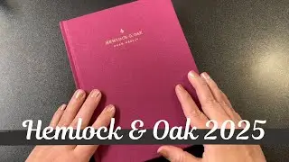 Hemlock & Oak 2025 Weekly Planner Full Flip Through - With tips on how you can use for tarot study