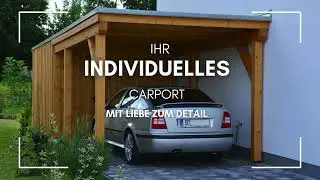 Flachdach Holz Carport in Berlin, Brandenburg & Bernau &ndash; Modern, Stabil & Ma&szlig;gefertigt