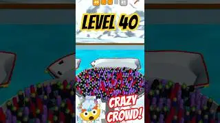 Escalators Run Level 40 &ndash; Unbelievable Crowd Explosion! 💥🎮