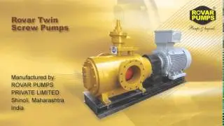 Twin Screw Pumps - Rovar Pumps