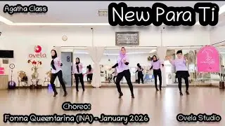 New Para Ti Line Dance | Agatha Class | Choreo:Fonna Queentarina (INA) - January 2026