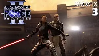 Star Wars - The Force Unleashed II (2010) Game Playthrough Part 3 - XBox Series X 1080p