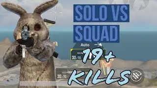 SOLO Vs SQUAD🇮🇳 | 19Kills +WWCD in Ace 3🌟| Intense Clutches Ft. Zeus🇮🇳 | #redmik20pro
