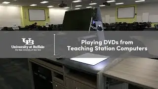 Playing DVDs from Teaching Station Computers