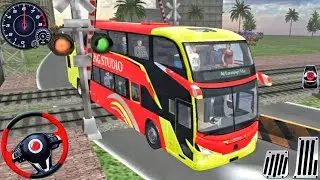Coach Bus Driving 2025 - Real City Bus Drive 3D - Bus Game Android Gameplay