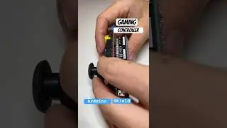 DIY Xbox PS5 Gaming Controller Project with Joystick Arduino Shield #arduino #gaming #electronics