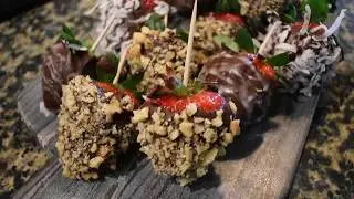 Vegan Chocolate Covered Strawberries! 🍓