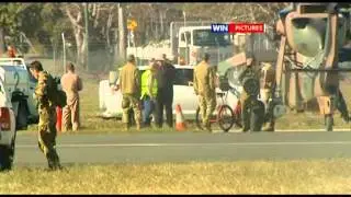 Peace activist disarms helicopter Rockhampton airport