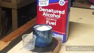 Alternative backpacking alcohol stove.
