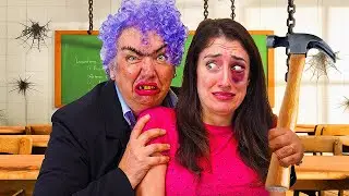 MAI FAR ARRABBIARE LA MAESTRA PIÙ CATTIVA AL MONDO!!!*SCHERZI ALLA MAESTRA*