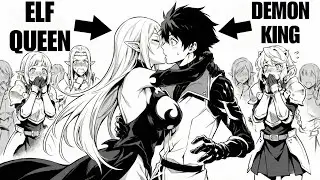 Demon King Reincarnated after 500 Years Becomes Strongest Human & Forced to Marry Elf Princess!