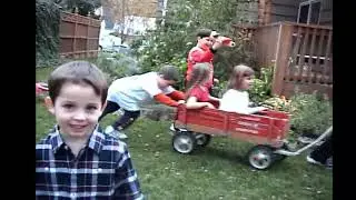 Halloween 2023     Back Yard with Cousins    John Paul's 2nd Birthday Pt  1