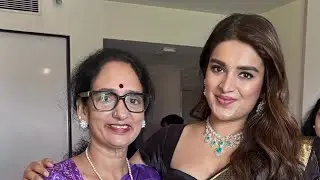 శ్యామల దేవి గారు  & నిధి అగర్వాల్ గారు 