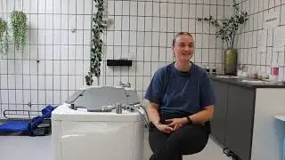 Caring for children with disabilities at Fenrishus: Gemini MX bath | Camilla, Therapist (DK)
