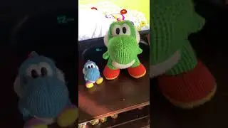 New yarn Yoshi Amiibo&rsquo;s!!!