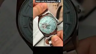 Orient Automatic Skeleton Blue Dial Luxury Men's Watch #luxurywatchesformen #elegantwatches #orient