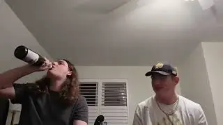 Sparkling Apple Juice Burp Challenge (little painful)