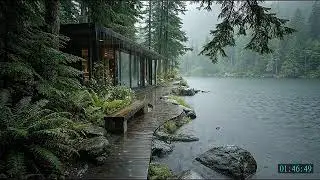 Rainy Night Piano Soundscape for Sleeping and Quiet Mental Space