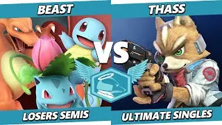 Smash Valley: Revival Losers Semis - Beast (Pokemon Trainer) Vs. Thass (Fox) Smash Ultimate - SSBU