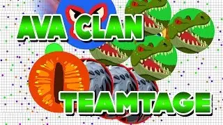 Agar.io AVA Clan TEAMTAGE! // INSANE EDIT!