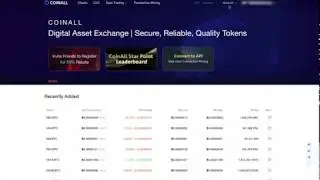 How to transfer bidooh tokens to Coinall