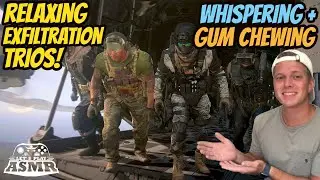 ASMR Gaming: COD Warzone | Relaxing Exfiltration Trios! - Gum Chewing & Whispering