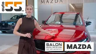 Mazda op Autosalon Brussel 2026: wereldpremi&egrave;re CX-6e + nieuwe CX-5