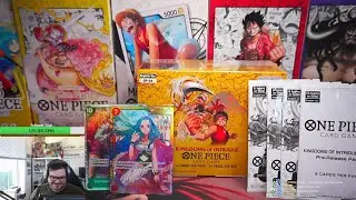 One Piece OP-04 Kingdoms of Intrigue - Early Opening Booster Box Opening
