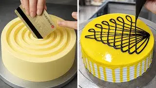Trending Cake Decorating Ideas For New Year | Satisfying Chocolate Cake Decoration | Perfect Cake