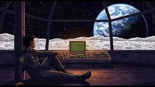 your quiet spot on a moon base | 1 Hour of Focus Ambient Music
